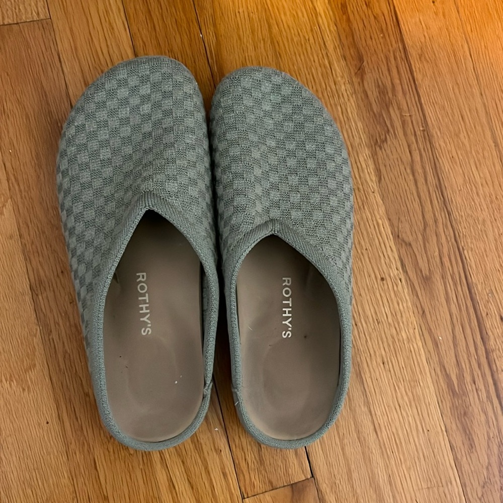 Rothy’s Casual Hemp Clog in Sage Green